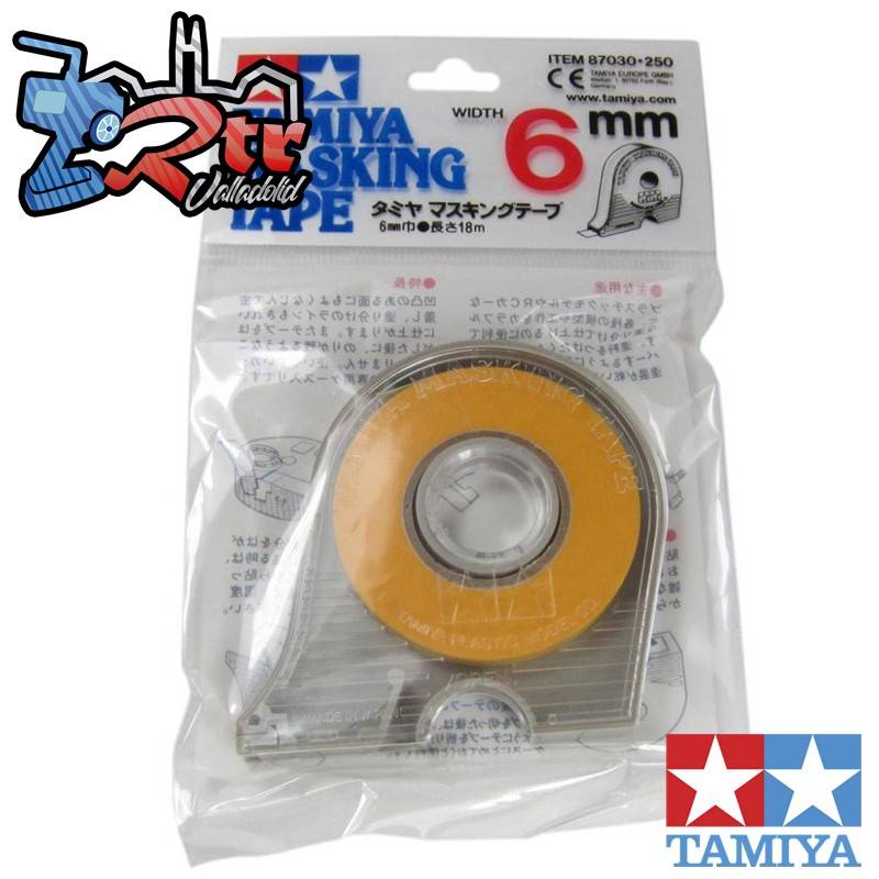 Cinta de enmascarar Tamiya 87030 6 mm (caja)