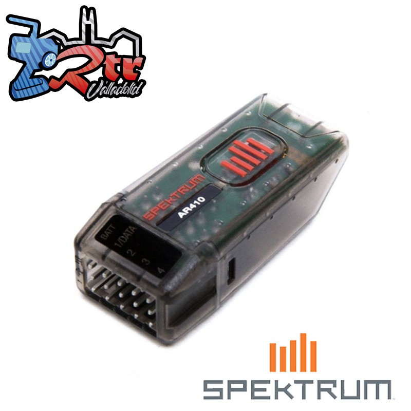 Receptor Spektrum AR410 4 Canales Sport DSMX 2.4 GHz