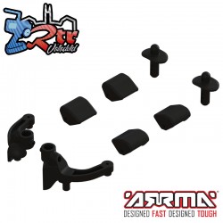 Juego delantero de montaje de Carroceria Arrma AR320458