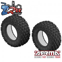 Ruedas Arrma Fortress SC Ruedas y insertos 2 Piezas AR520044