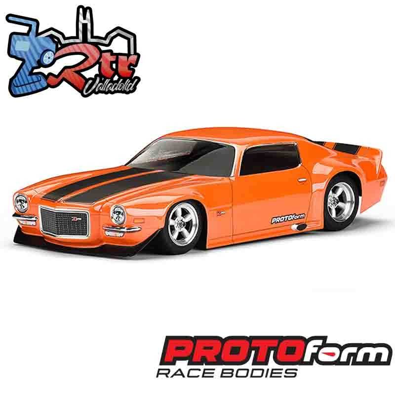Carrocería transparente 190mm 1971 Chevrolet Camaro Z28 PR1552-40 Protoform