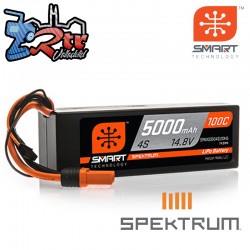 Spektrum SMART LiPo 5000mAh 14.8V 4S 100C Caja Dura IC5