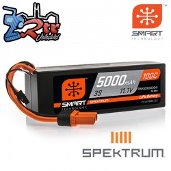 Spektrum SMART LiPo 5000mAh 11.1V 3S 100C Caja Dura IC3