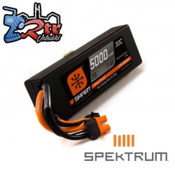 Batería Spektrum SMART LiPo 5000mAh 7.4V 2S 30C Caja Dura...