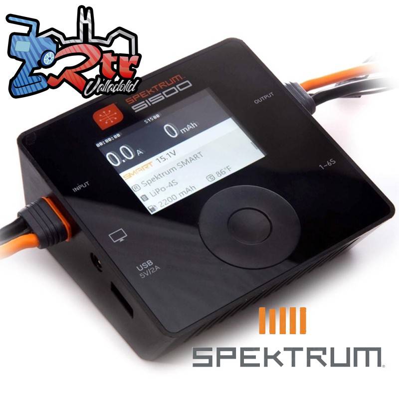 Cargador Lipo Spektrum Smart S1500 1x500W DC 12V