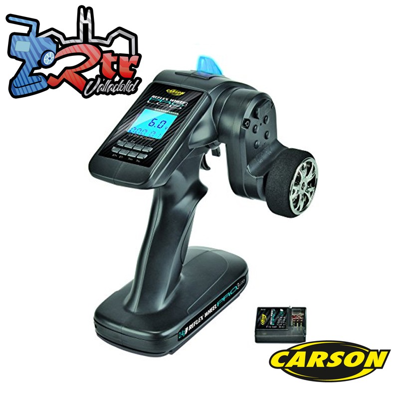Emisora Carson  FS 3K Reflex Wheel PRO 3 LCD 2.4G BEC