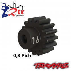 Piñon 16 Dientes 32 Pitch TRX3946X Eje 3.2mm Opcional