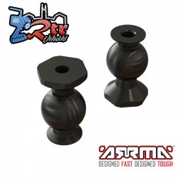 Bolas de Pivote M4x11x19.5mm Arrma ARA330629