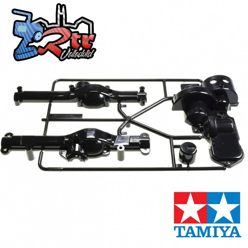 Caja y cubierta de engranajes amiya CC-01 A Parts (A1-A4) Tamiya