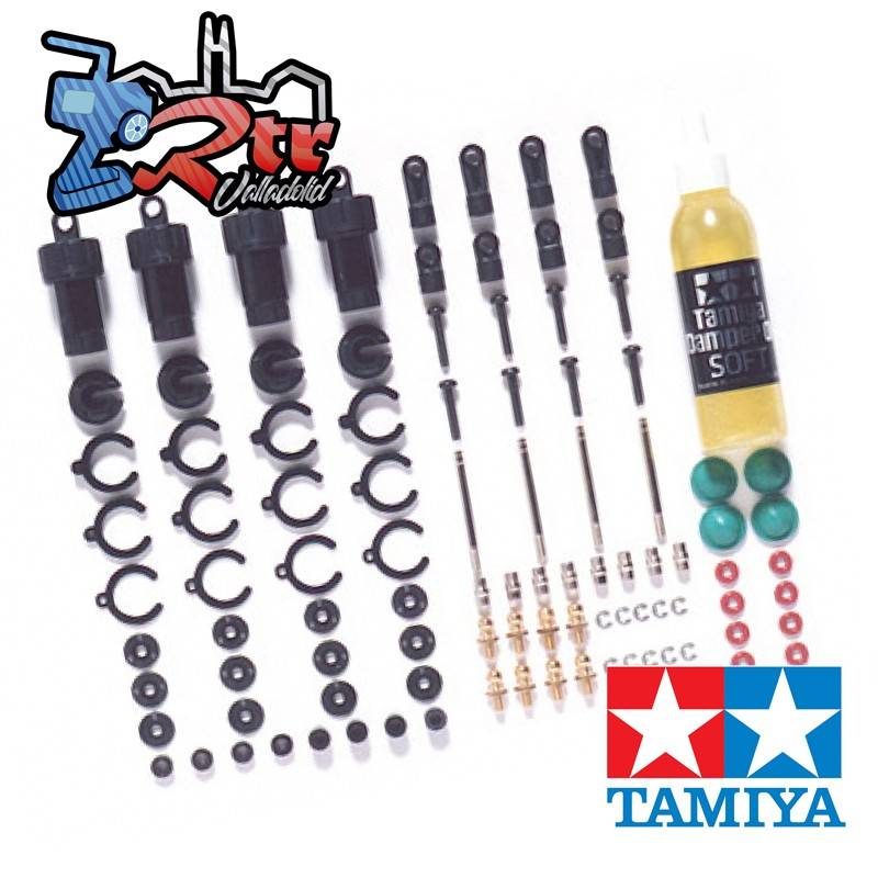 Tamiya 55mm CVA Mini Cilindro de Unidad de Choque (4) 53619
