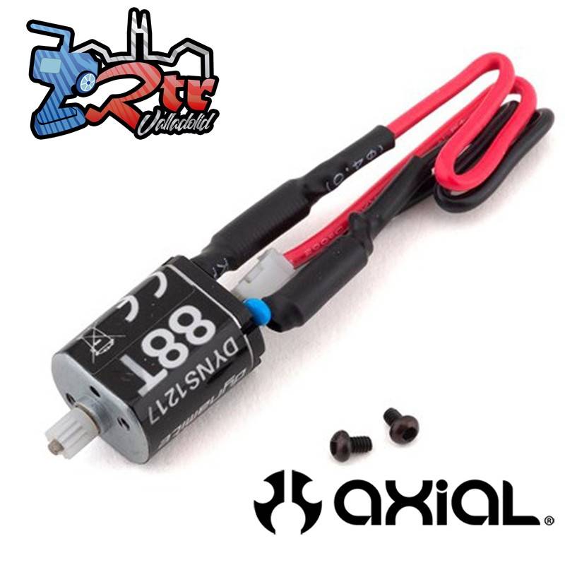 Motor SCX24 con piñón Dynamit 18T Escobillas DYNS1217