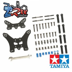 Torres de carbon delanteros y traseros TT-02B Tamiya 54754
