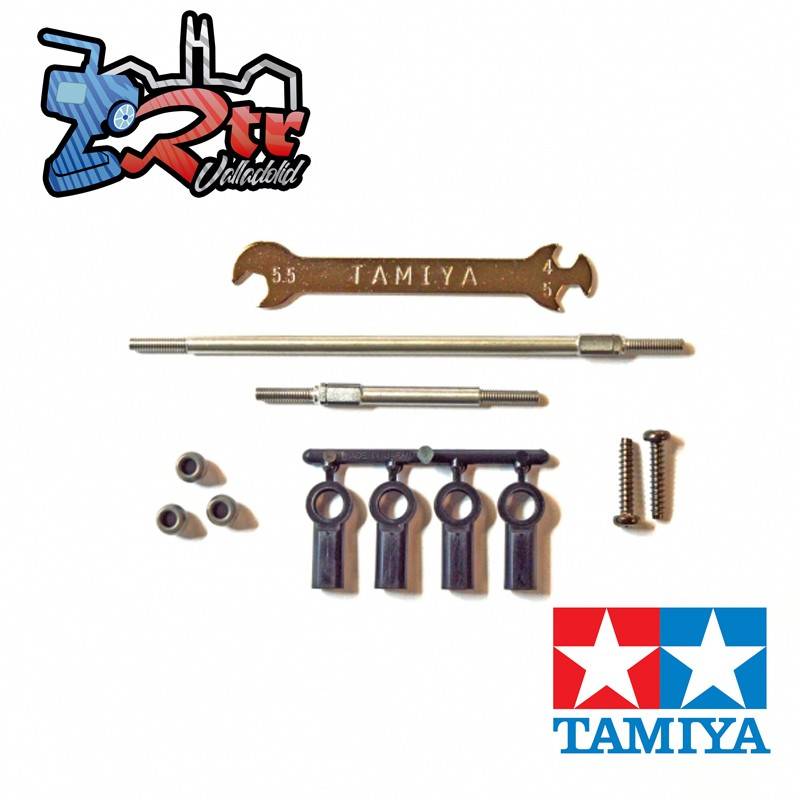 Juego de tirantes ajustables de acero inoxidable CC-02 Tamiya 54929