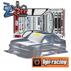 Carrocería BMW M3 E30 200mm Hpi 17540 Transparente