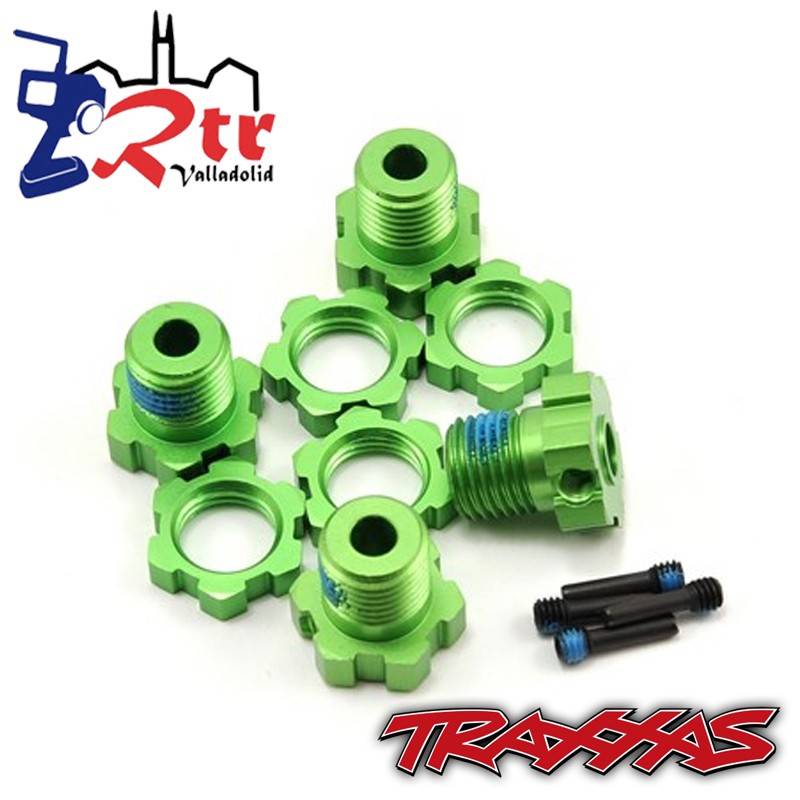 Hexágonos Originales Traxxas TRA5353G Verde