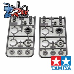 Partes amortiguador piezas X gris (2) CC-02 Tamiya 319803211