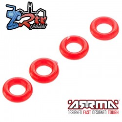 Junta tonica P-3 3.5X1.9mm 4 Piezas Arrma AR330245