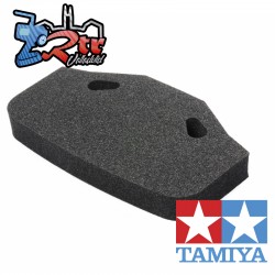 Tamiya parachoques de uretano extra grande negro para TT02 TT01E 54819