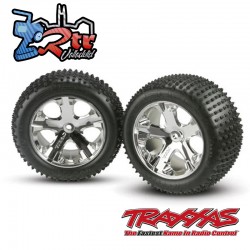 Ruedas Traxxas Rustler 2wd Traseras (2 Unidades) TRA3770
