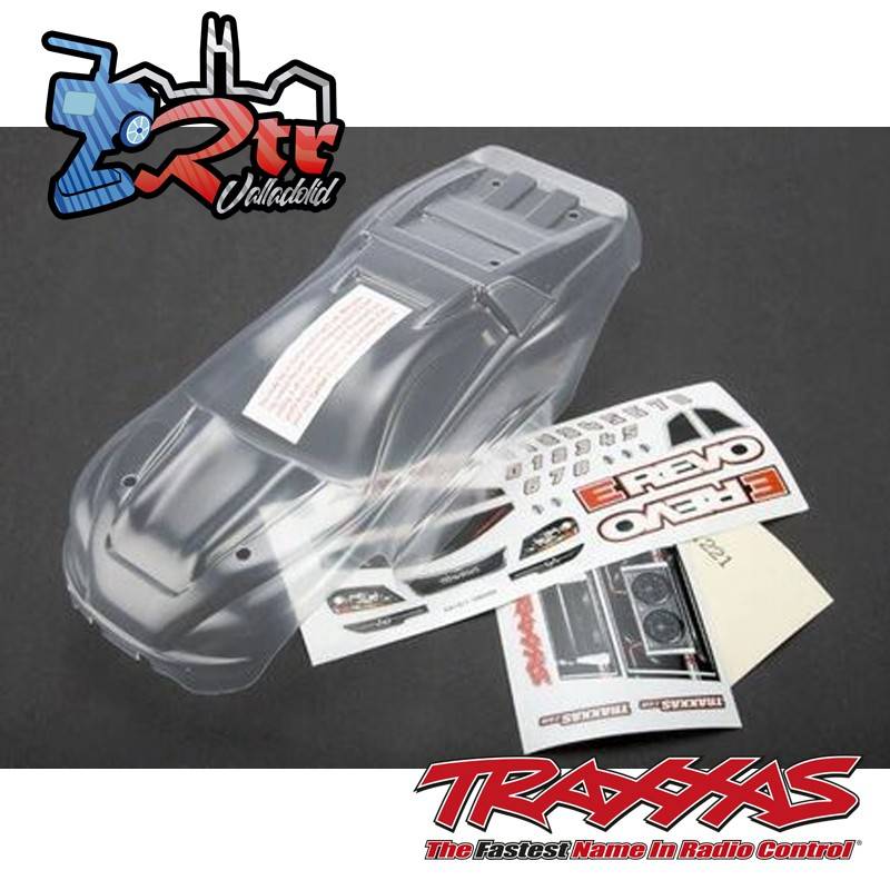 Carrocería TRAXXAS E-Revo 1/16 Cuerpo Lexan Tranparente TRA7111