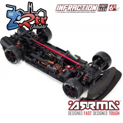 Arrma Infraction 1/7 Todos los caminos Brushless BLX 6s RTR Azul
