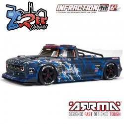 Arrma Infraction 1/7 Todos los caminos Brushless BLX 6s RTR Azul
