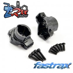 Bloque de ruedas de aluminio Fastrax Trx-4 Latón Negro