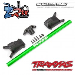 Kit Traxxas Soporte de chasis, Verde TRA6730G