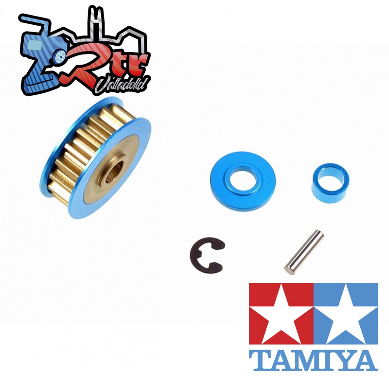Polea de Aluminio Tamiya 18T para TA06 XV-01 XV-01 PRO 54450