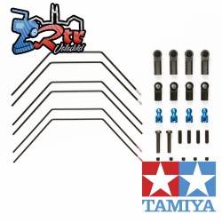 Barras estabilizadoras Delanteras y Traseras Tamiya XV-01, XV-01T 54514
