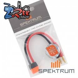 Cable de carga IC3 6" bananas 4mm Spektrum SSPMXCA304