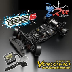 Yokomo YD-2S RWD Drift Kit Chasis Plastico con giroscopio de dirección YG-302