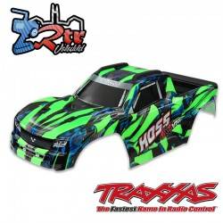 Carrocería TRAXXAS Hoss 4x4 Pintada  con soportes TRA9011G