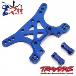 Torre de choque, delantera, aluminio Azul Traxxas TRA6440