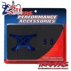 Torre de choque, delantera, aluminio Azul Traxxas TRA6440