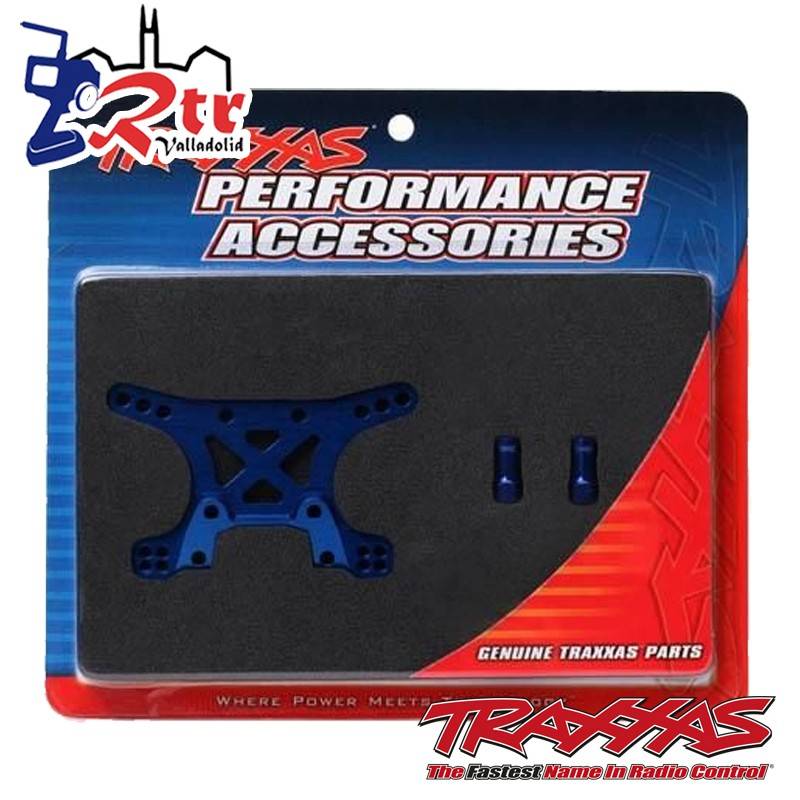 Torre de choque, delantera, aluminio Azul Traxxas TRA6440