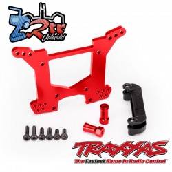 Torre de choque trasera Aluminio Rojo Traxxas TRA6738R