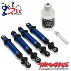 Amortiguadores Traxxas GTS Aluminio Azul TRX-4 TRA8160X