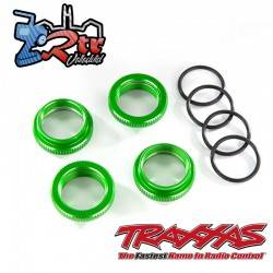 Retenedor de resorte aluminio anodizado en verde Maxx TRA8968R