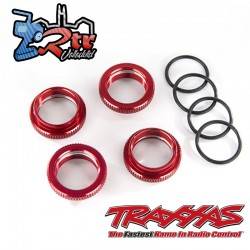 Retenedor de resorte aluminio anodizado en rojo Maxx TRA8968R