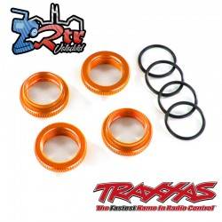 Retenedor de resorte aluminio anodizado en naranja Maxx TRA8968A