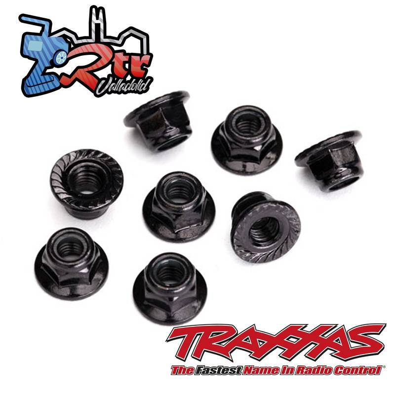 Tuerca de seguridad 5mm dentada Traxxas TRA8447