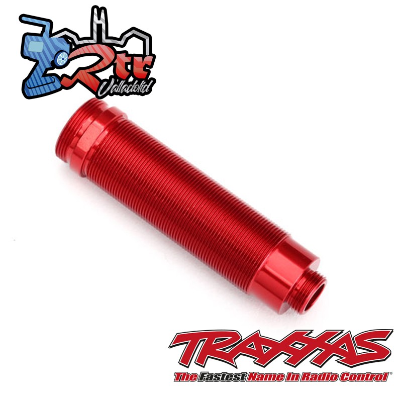 Cuerpo de amortiguador 64mm Aluminio Rojo Traxxas TRA8452R