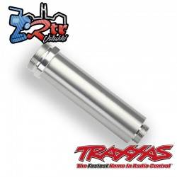 Cuerpo de amortiguador 64mm Aluminio gris sin roscar Traxxas TRA8453