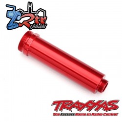 Cuerpo de amortiguador 64mm Aluminio Rojo sin roscar Traxxas TRA8453R