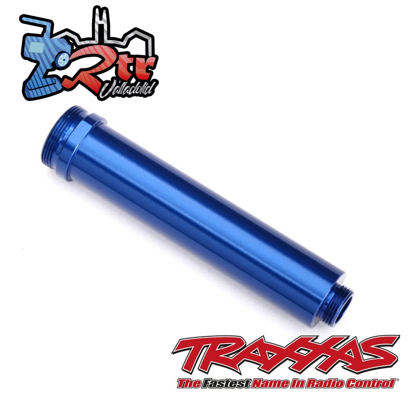 Cuerpo de amortiguador 77mm Aluminio Azul sin roscar Traxxas TRA8453X