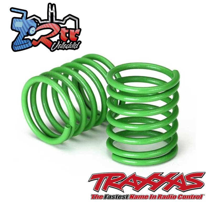 Resortes Verde tasa 3.7 Rojos Traxxas 4tec TRA8362G