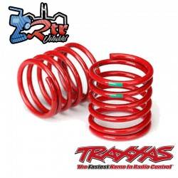 Resortes tasa 4.075 Rojos Traxxas 4tec TRA8363