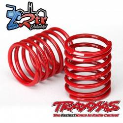 Resortes tasa 2.8 Rojos Traxxas 4tec TRA8366