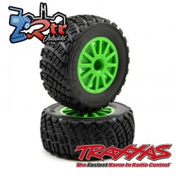 Neumáticos y ruedas, ensamblados, pegados Traxxas Rally TRA7473X